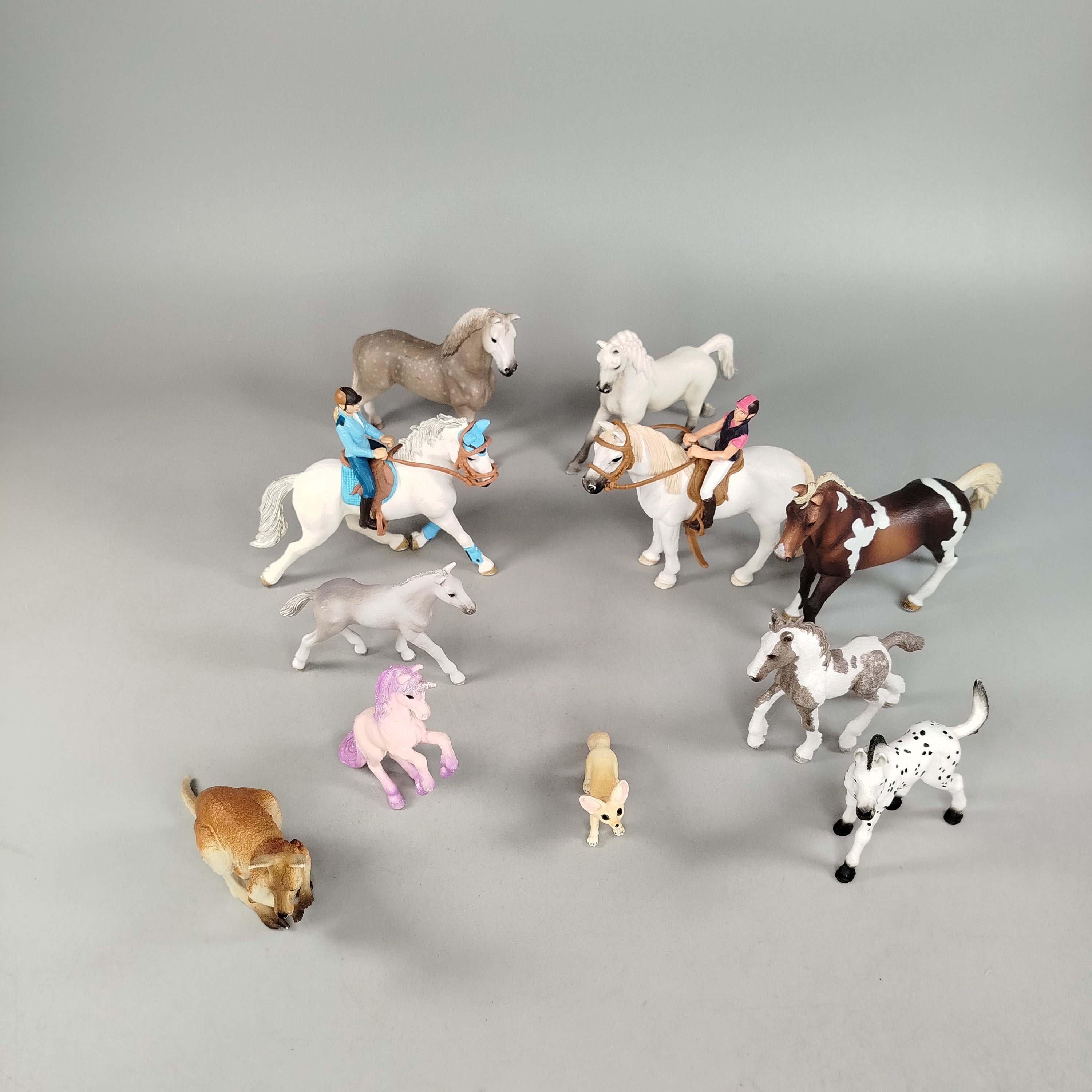 Schleich Bundle Reiterhof Set von 13 Tiere & Reiter ab 6 7 8 Jahre | ✅ geprüft